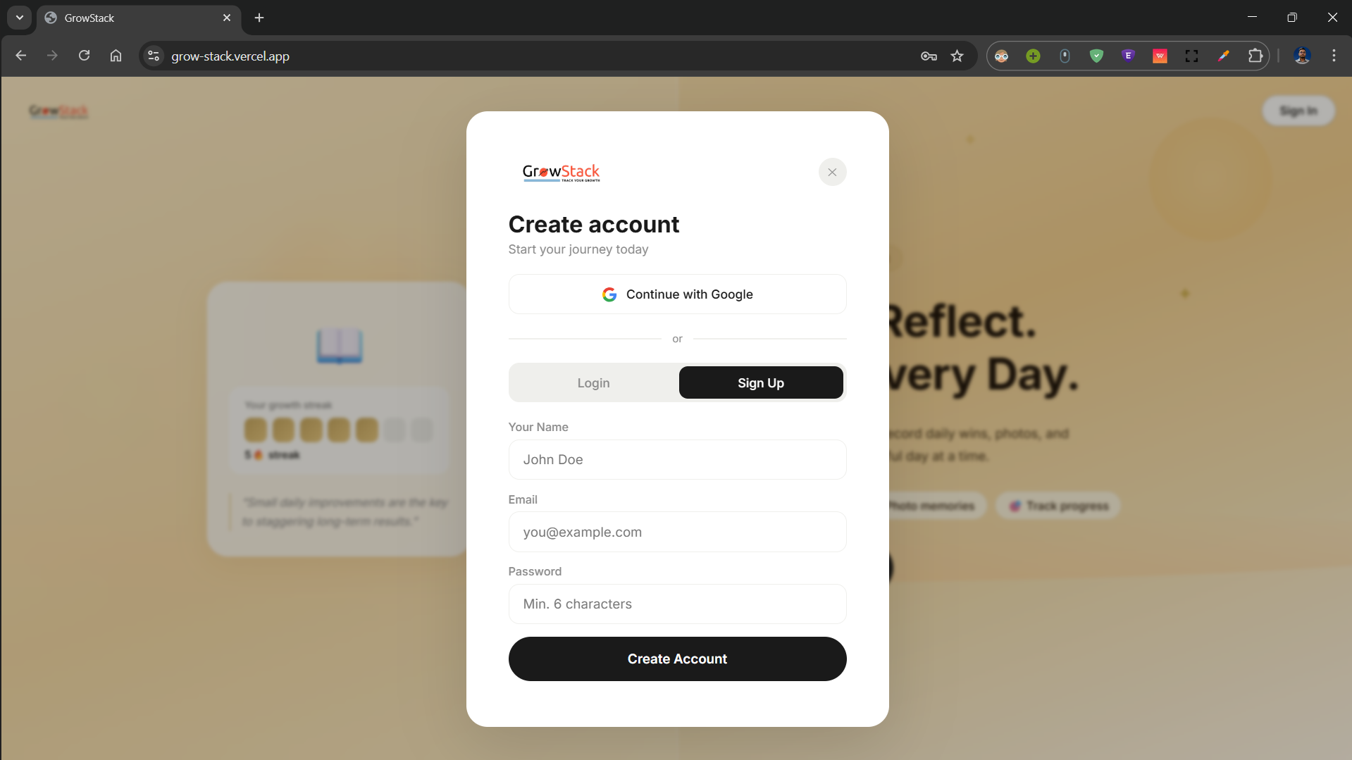 GrowStack Screenshot 4